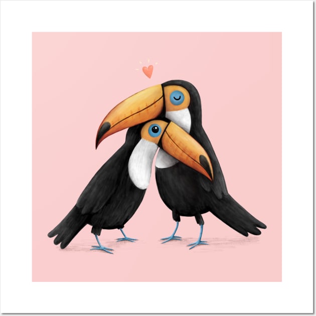 Toucan Love Wall Art by Sophie Corrigan